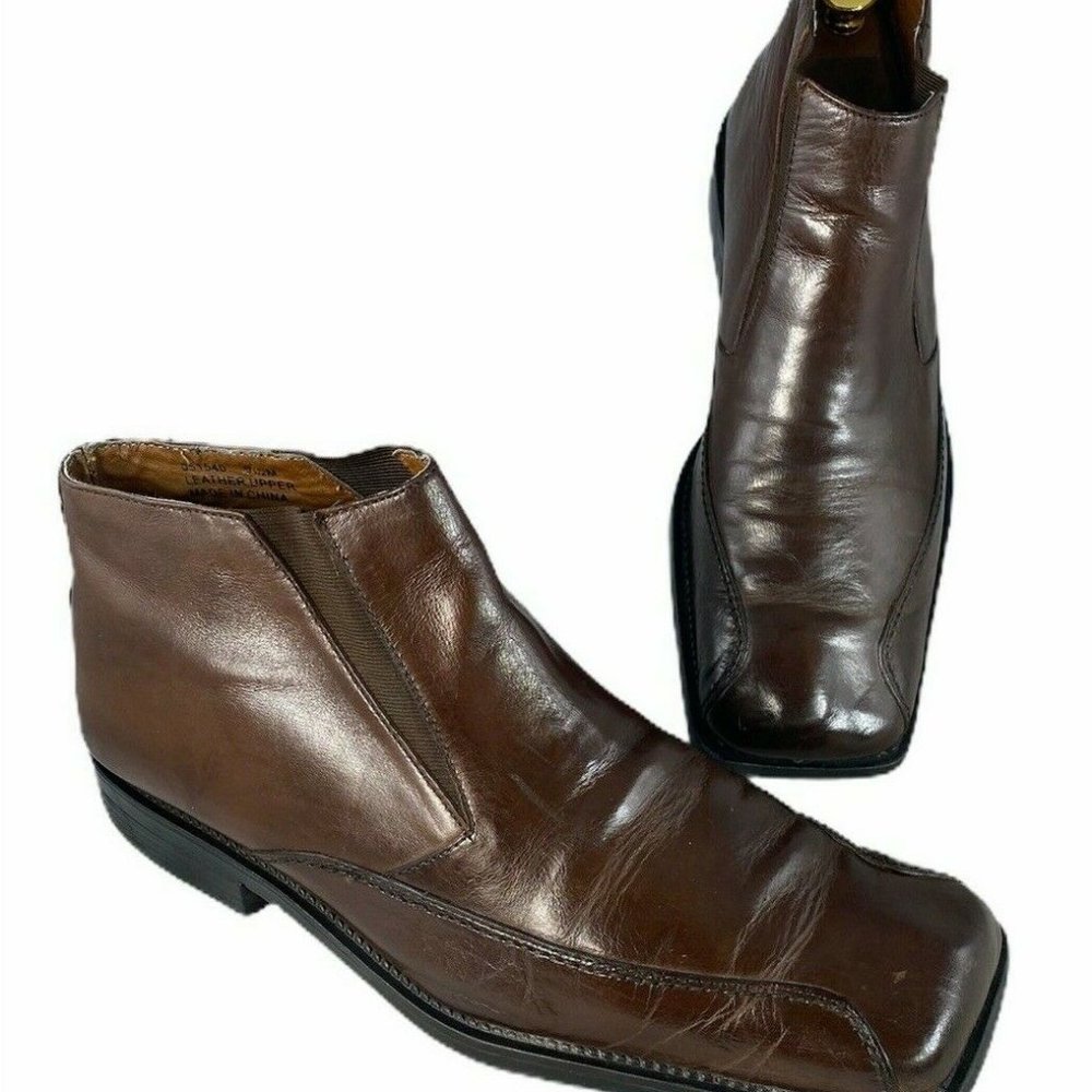 Fratelli Men Size 9.5M Brown Leather Boots